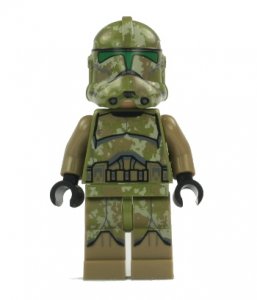 Figurka LEGO Kashyyyk Clone Trooper zepředu