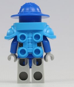 Figurka LEGO  ze zadní strany