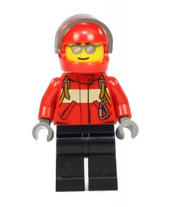Figurka LEGO Městský pilot zepředu