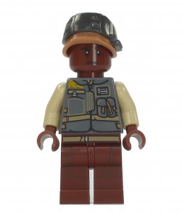 Figurka LEGO Nadporučík Sefla zepředu