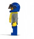 Figurka LEGO Pobřeřní strážce z boční strany