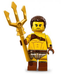 Figurka LEGO Římský gladiátor zepředu